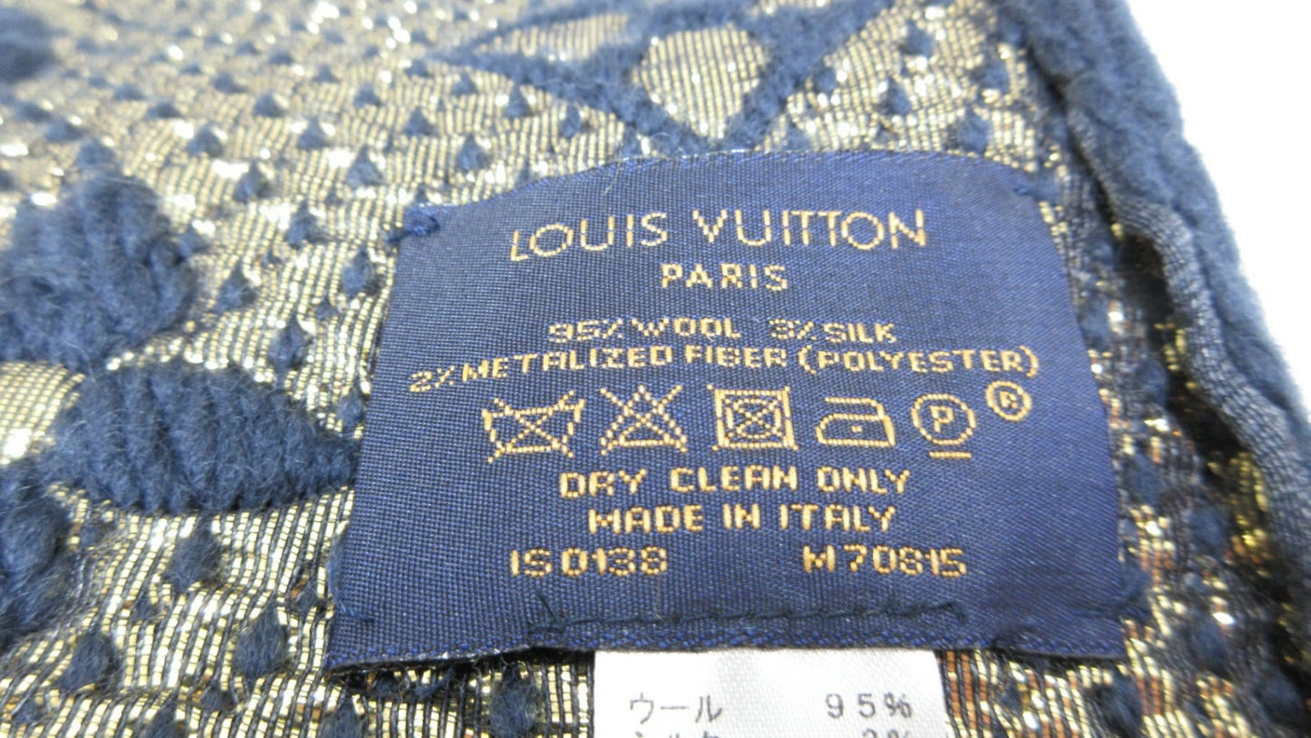 Louis Vuitton Echarpe Logomania Shine Scarf M70815