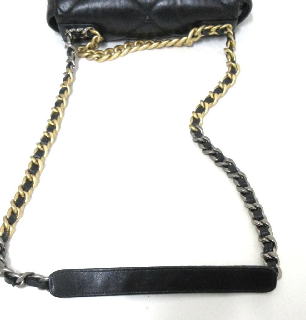 Chanel 19 Lambskin Chain Shoulder Bag, No. 28