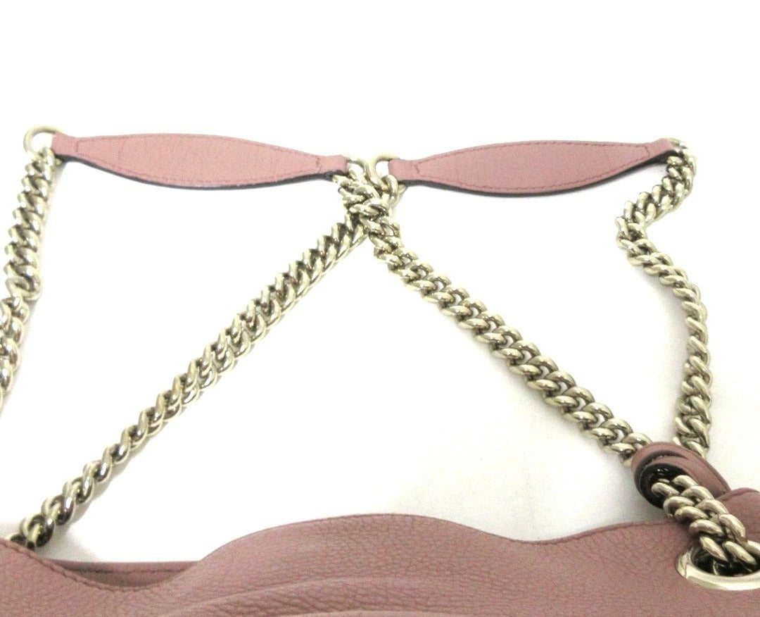 Gucci Soho Leather Chain Tote Bag 308982