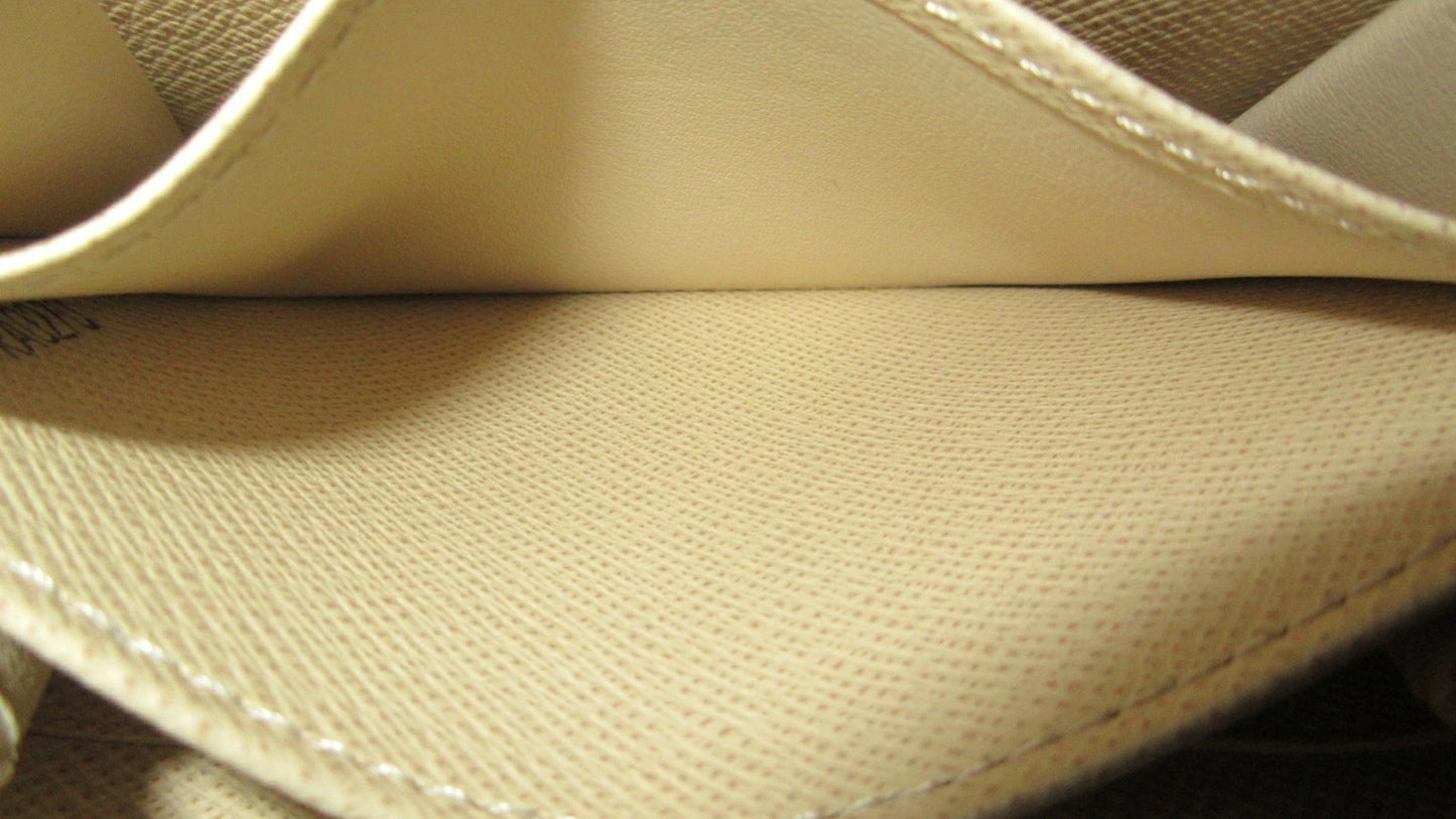 Louis Vuitton Damier Azur Zippy Coin Purse N63069