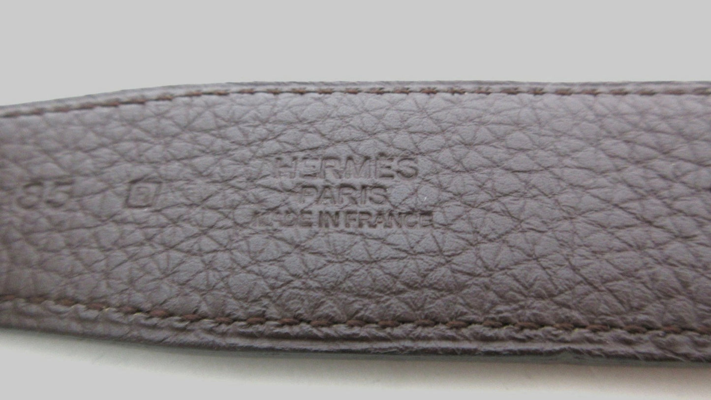 Hermes Constance H Belt reversible size 85