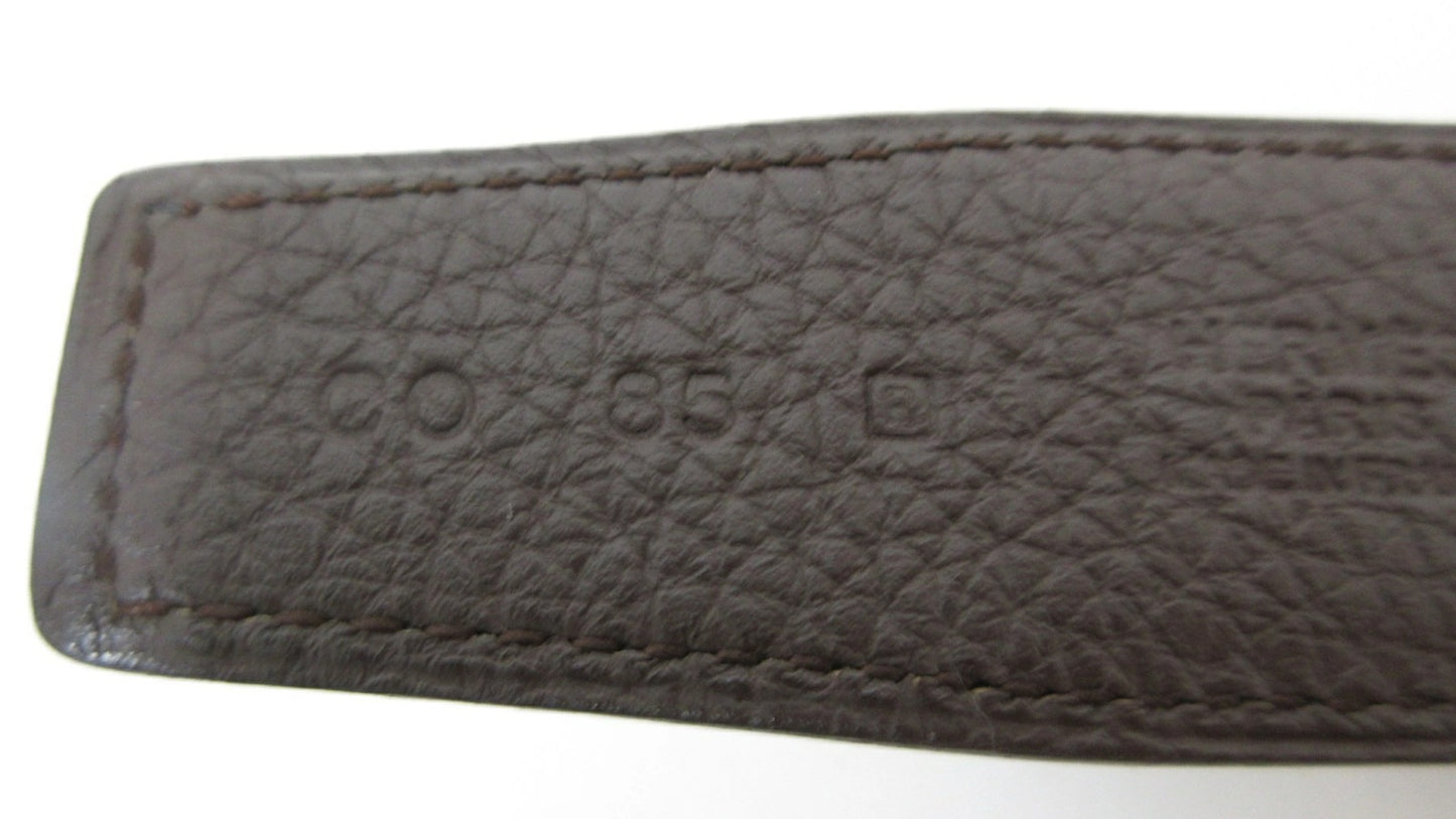 Hermes Constance H Belt reversible size 85