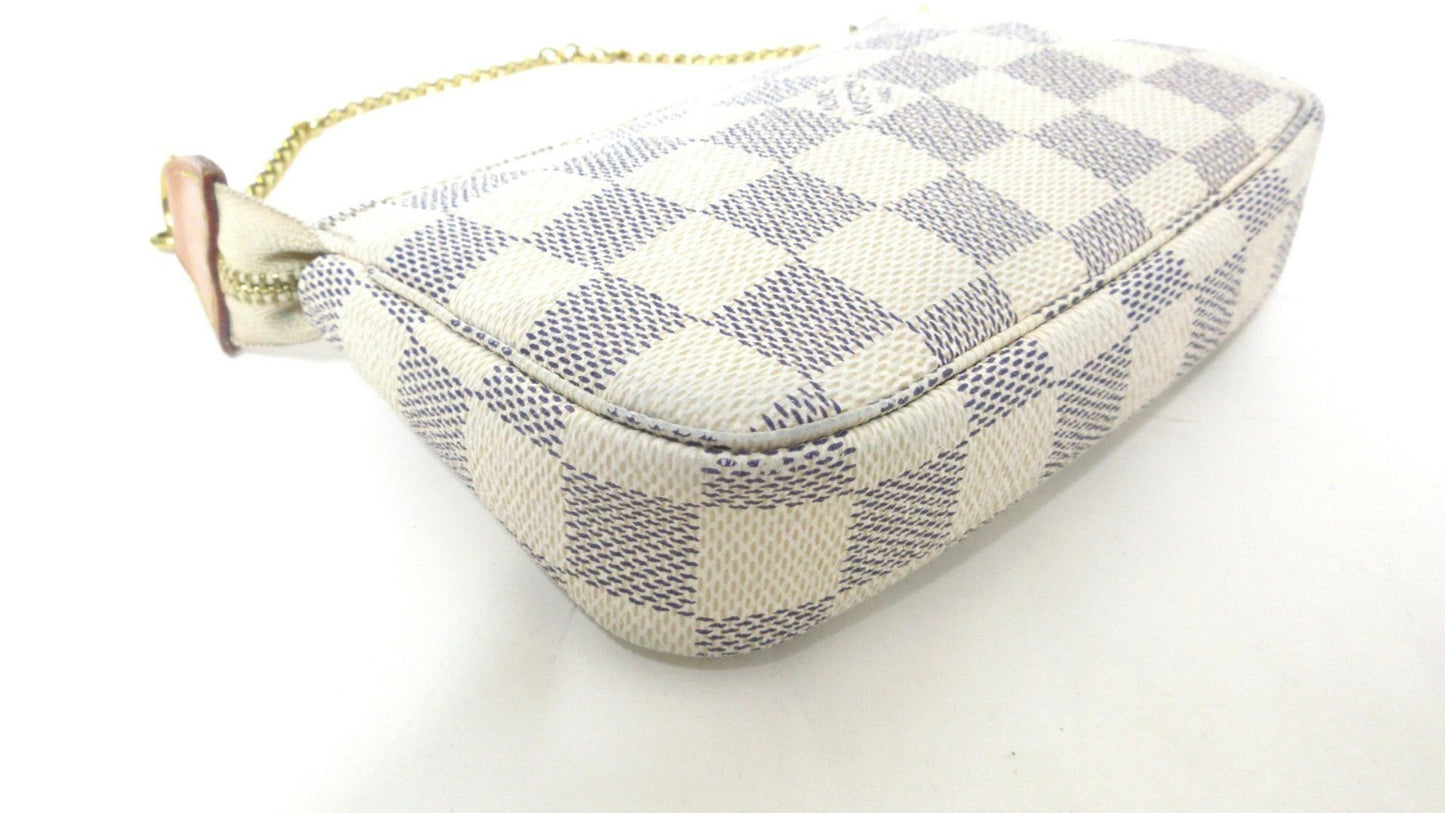 Louis Vuitton Damier Azur Mini Pochette Accessoires N58010
