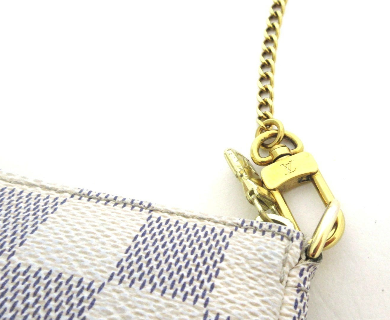 Louis Vuitton Damier Azur Mini Pochette Accessoires N58010