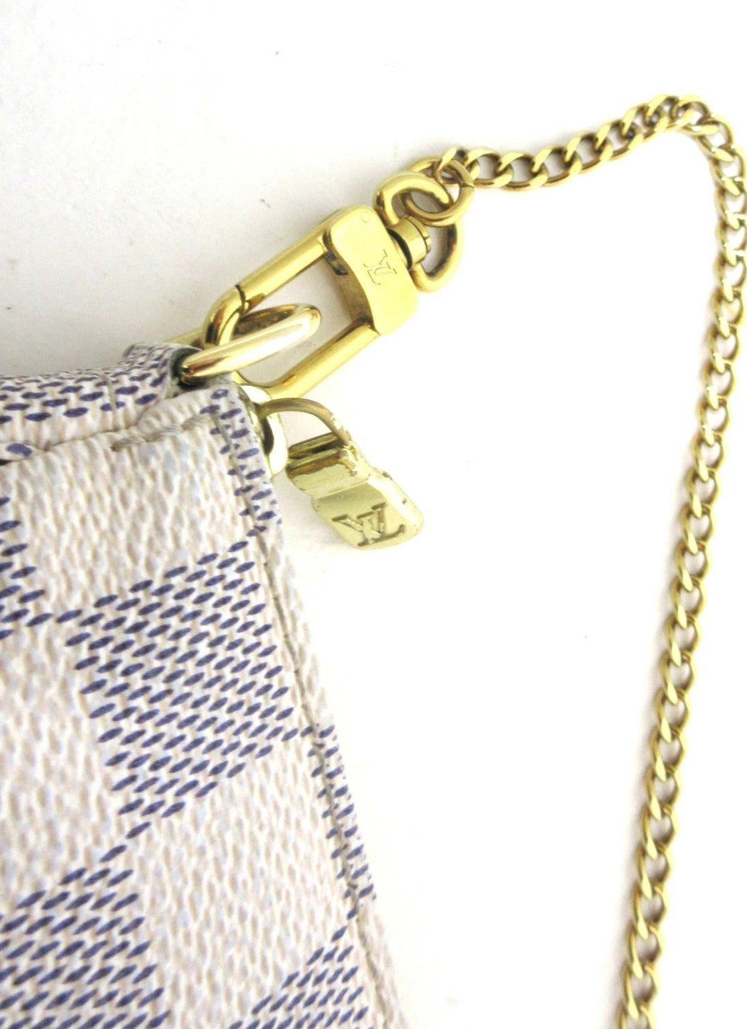 Louis Vuitton Damier Azur Mini Pochette Accessoires N58010