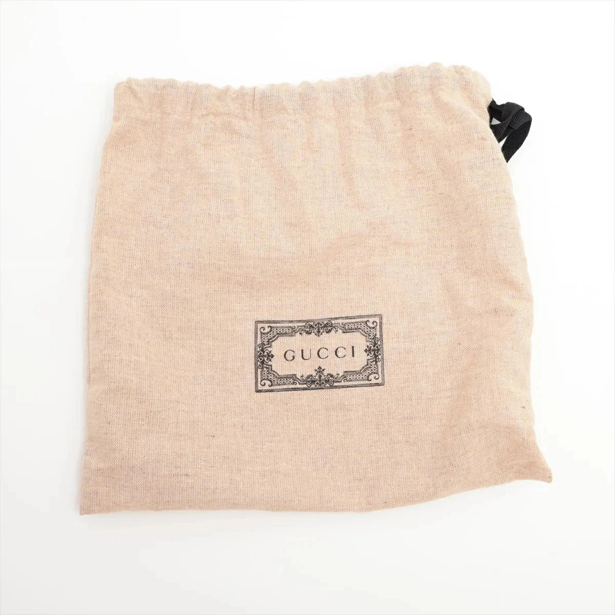 Gucci GG Supreme Double G Marmont Belt, Size 85/34, Brown/Gold, 409417