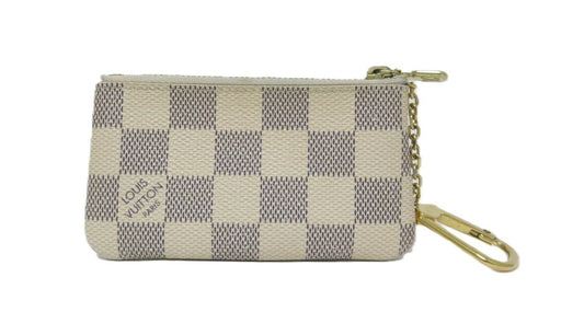 Louis Vuitton Damier Azur Pochette Cle N62659 Coin Case