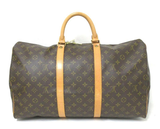Louis Vuitton Monogram Keepall 50 M41426 Boston Bag