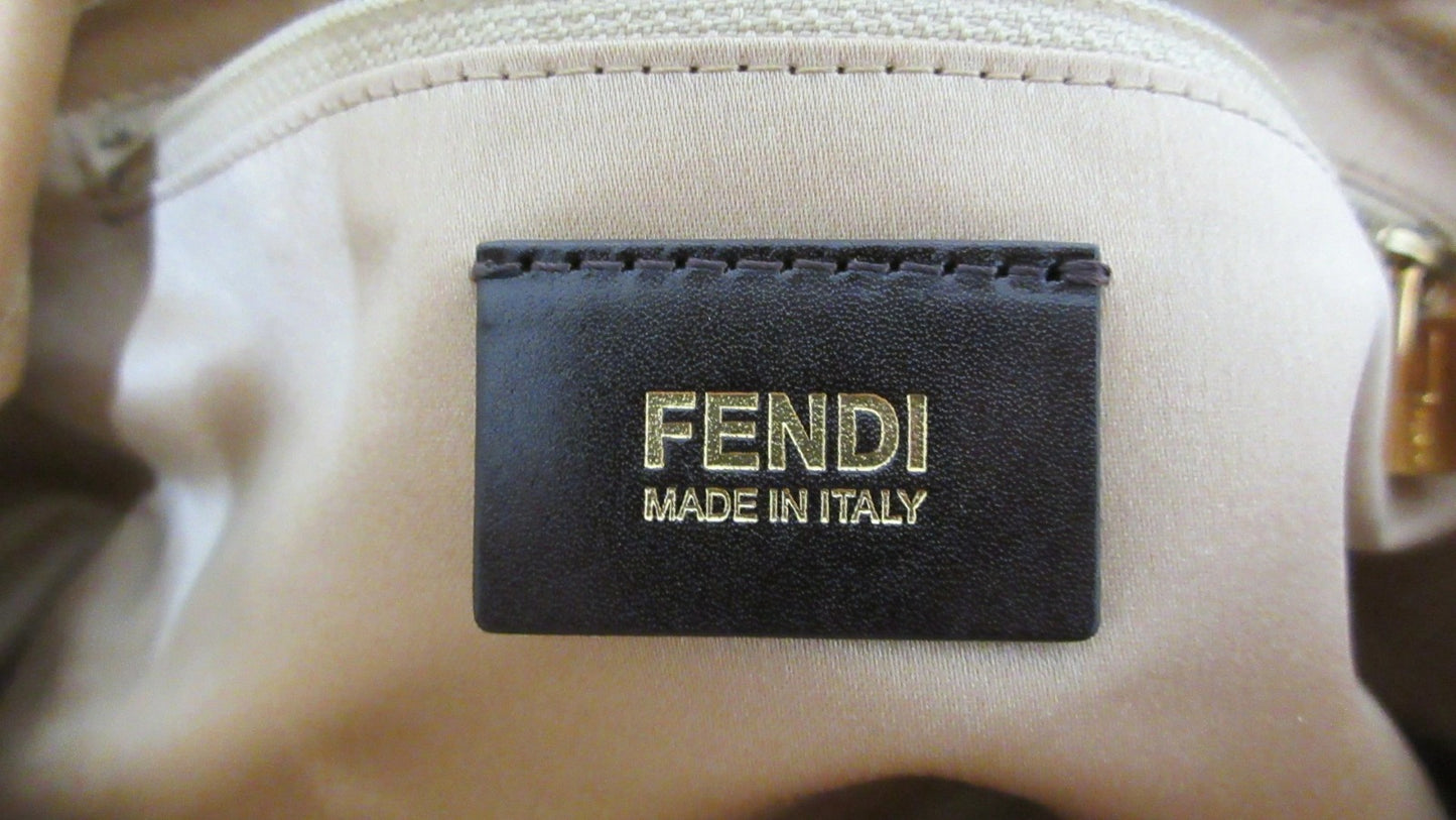 Fendi Big Mamma Leather Chain Shoulder Bag 8BR638