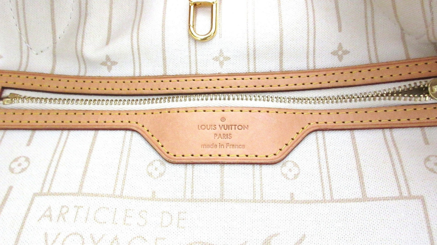 Louis Vuitton Damier Azur Neverfull MM N51107