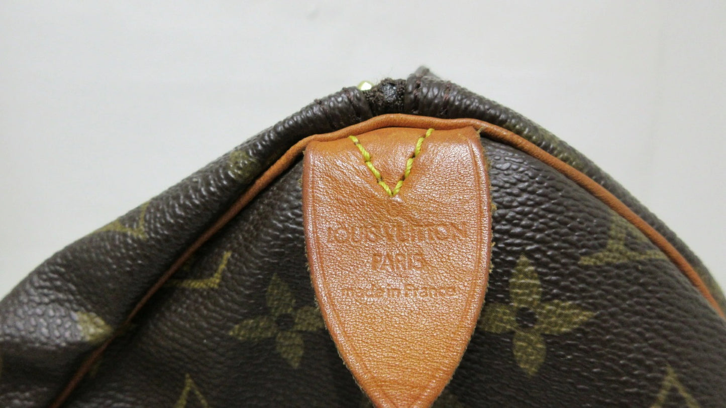 Louis Vuitton Monogram Speedy 35 M41524 Mini Boston Bag