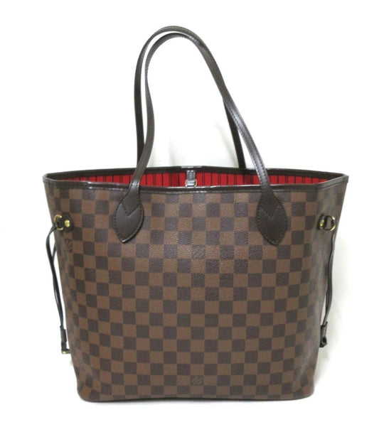 Louis Vuitton Damier Neverfull MM N41358 with Pouch