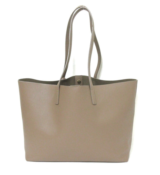Yves Saint Laurent Paris Sac Shopping Leather Tote Bag 394195