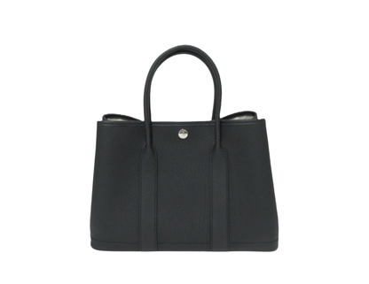 Hèrmes Garden Party TPM Negonda Black Tote Bag with K (2025)