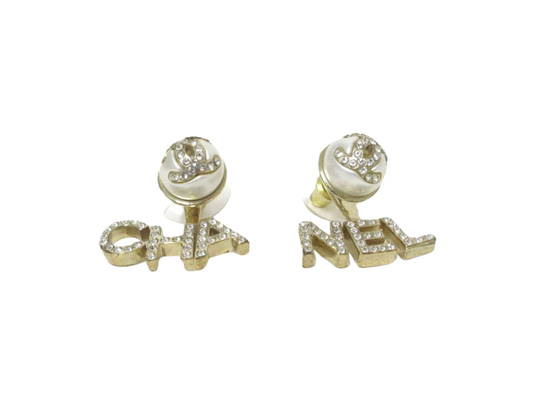 Chanel Coco Mark Logo Earrings