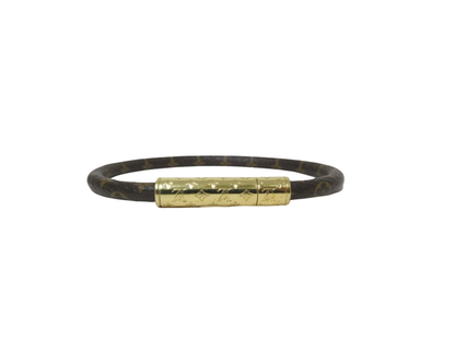 Louis Vuitton Brasle Keep It M6139 Monogram Bangle Bracelet