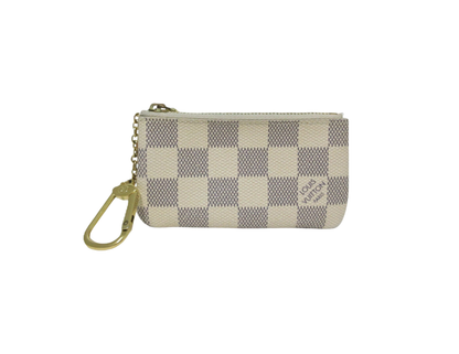 Louis Vuitton Damier Azur Pochette Cle N62659 Coin Case