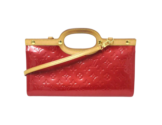 Louis Vuitton Vernis Roxbury Drive M91987 Tote Bag/Shoulder Bag, Red