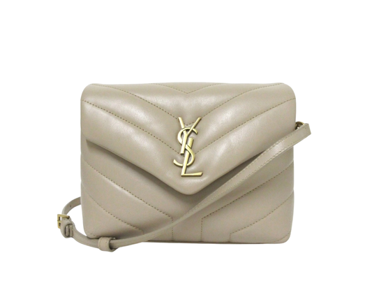 Yves Saint Laurent Paris Loulou Leather Shoulder Bag 678401
