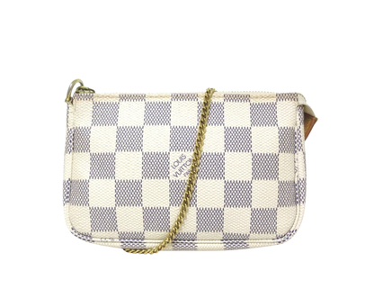 Louis Vuitton Damier Azur Mini Pochette Accessoires N58010 Mini Pouch