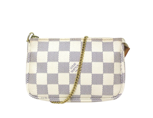 Louis Vuitton Damier Azur Mini Pochette Accessoires N58010 Mini Pouch