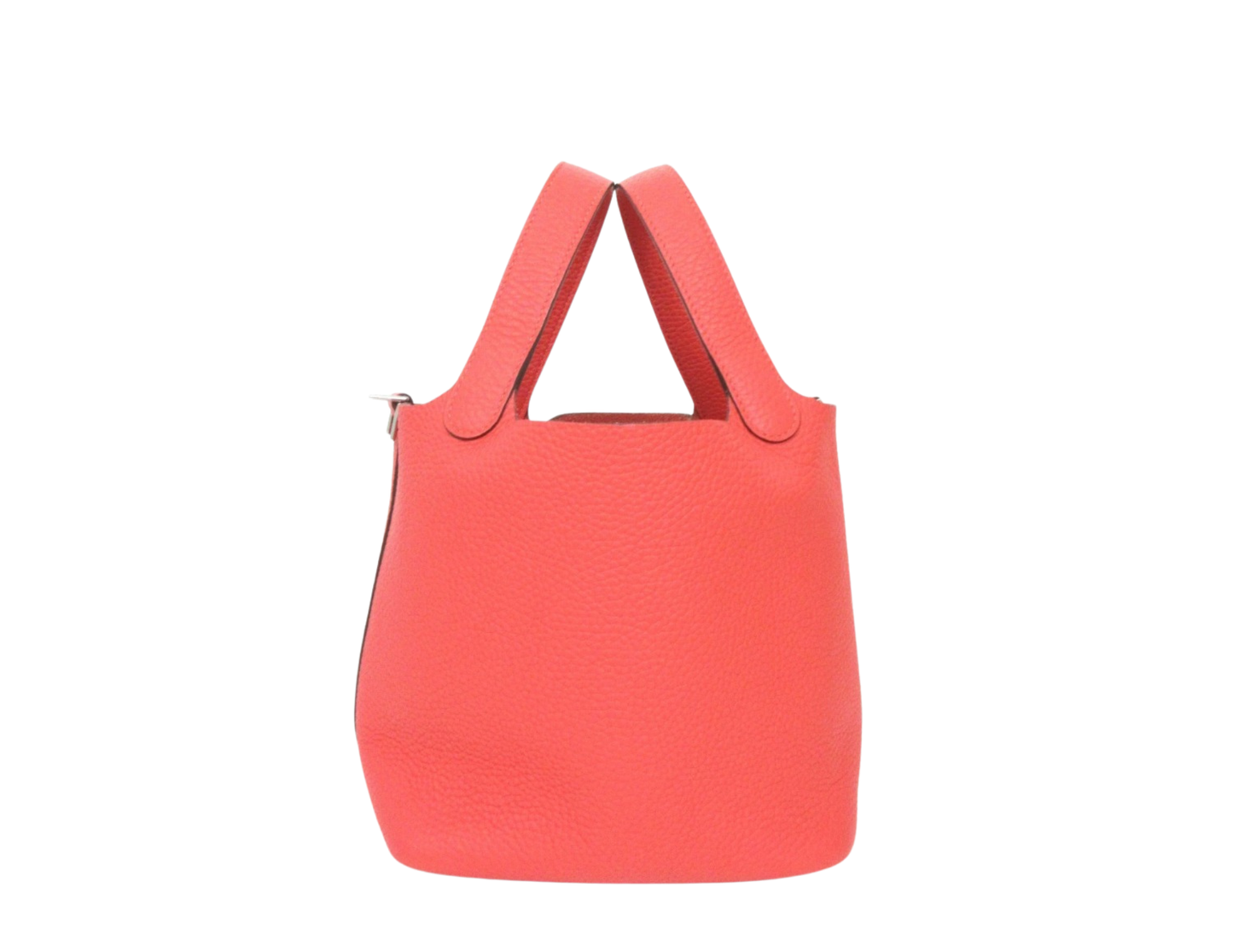 Hermes Picotin Lock PM Rose Jaipur/Silver Hardware Taurillon Clemence Leather A Stamp (2017)