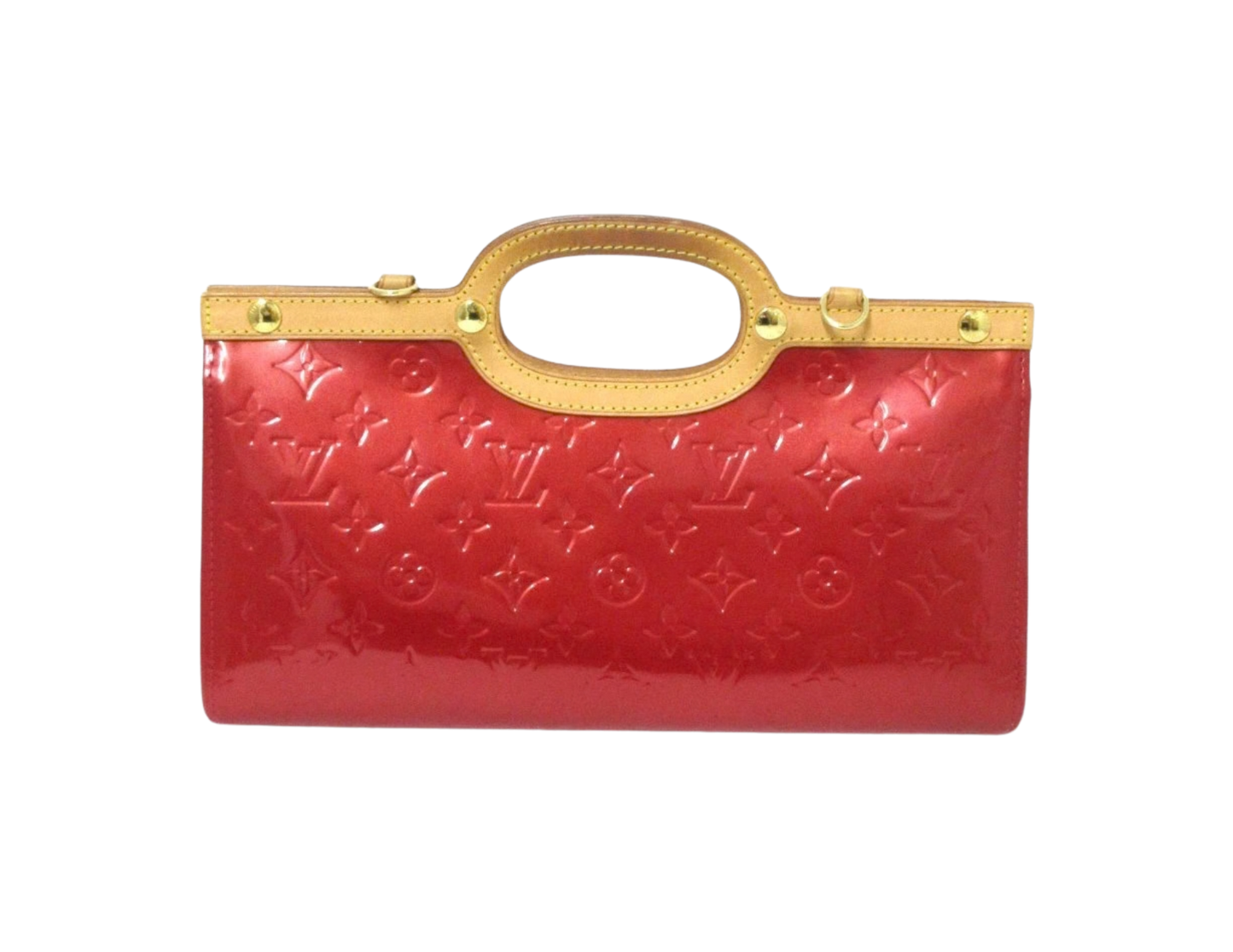 Louis Vuitton Vernis Roxbury Drive M91987 Tote Bag/Shoulder Bag, Red