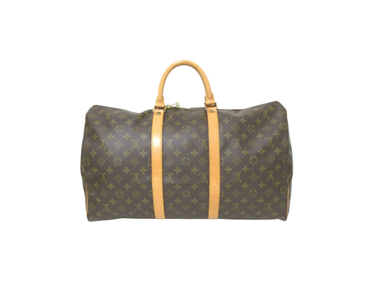 Louis Vuitton Monogram Keepall 50 M41426 Boston Bag