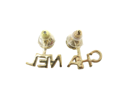 Chanel Coco Mark Logo Earrings