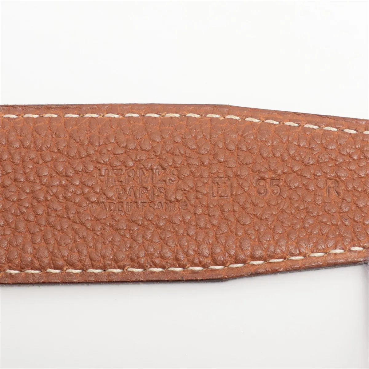 Hermès Constance  H Belt Reversible  Black/Gold  85 SIZE H:2004