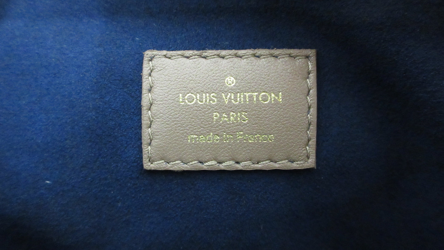 Louis Vuitton Lambskin Coussion PM Taupe