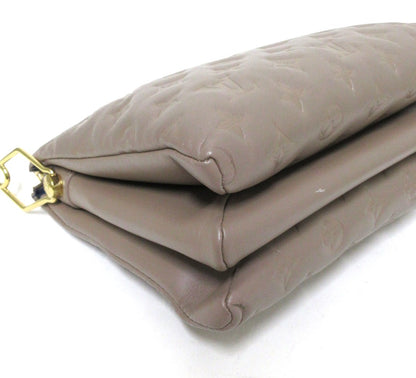 Louis Vuitton Lambskin Coussion PM Taupe