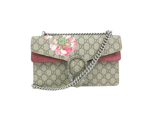 GUCCI GG Supreme Blooms chain shoulder bag 400249
