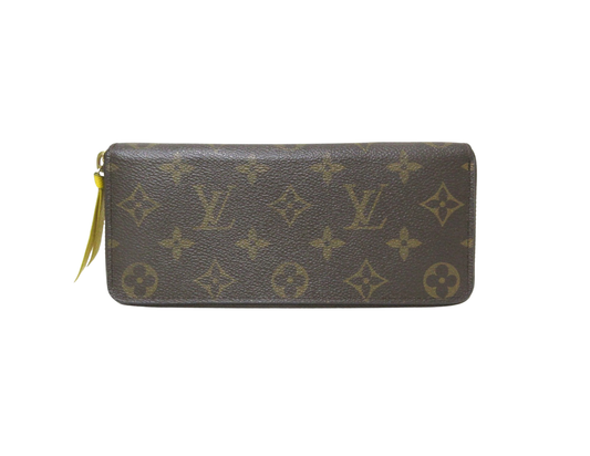 Louis Vuitton Monogram Portefeuille Clemence M60744 Mimosa