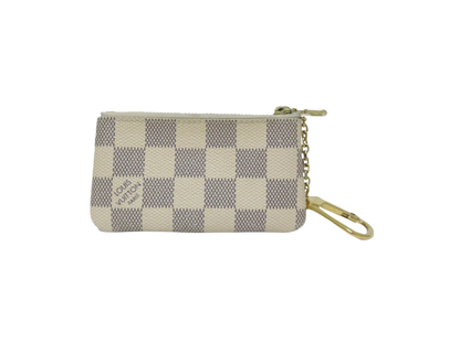 Louis Vuitton Damier Azur Pochette Cle N62659 Coin Case