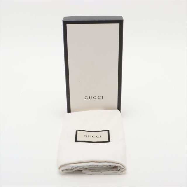 GG Gucci Marmont Leather Round Zipped Wallet