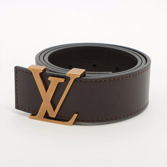 Louis Vuitton Santur Initial Belt Size 85 M6902 Brown/Gold