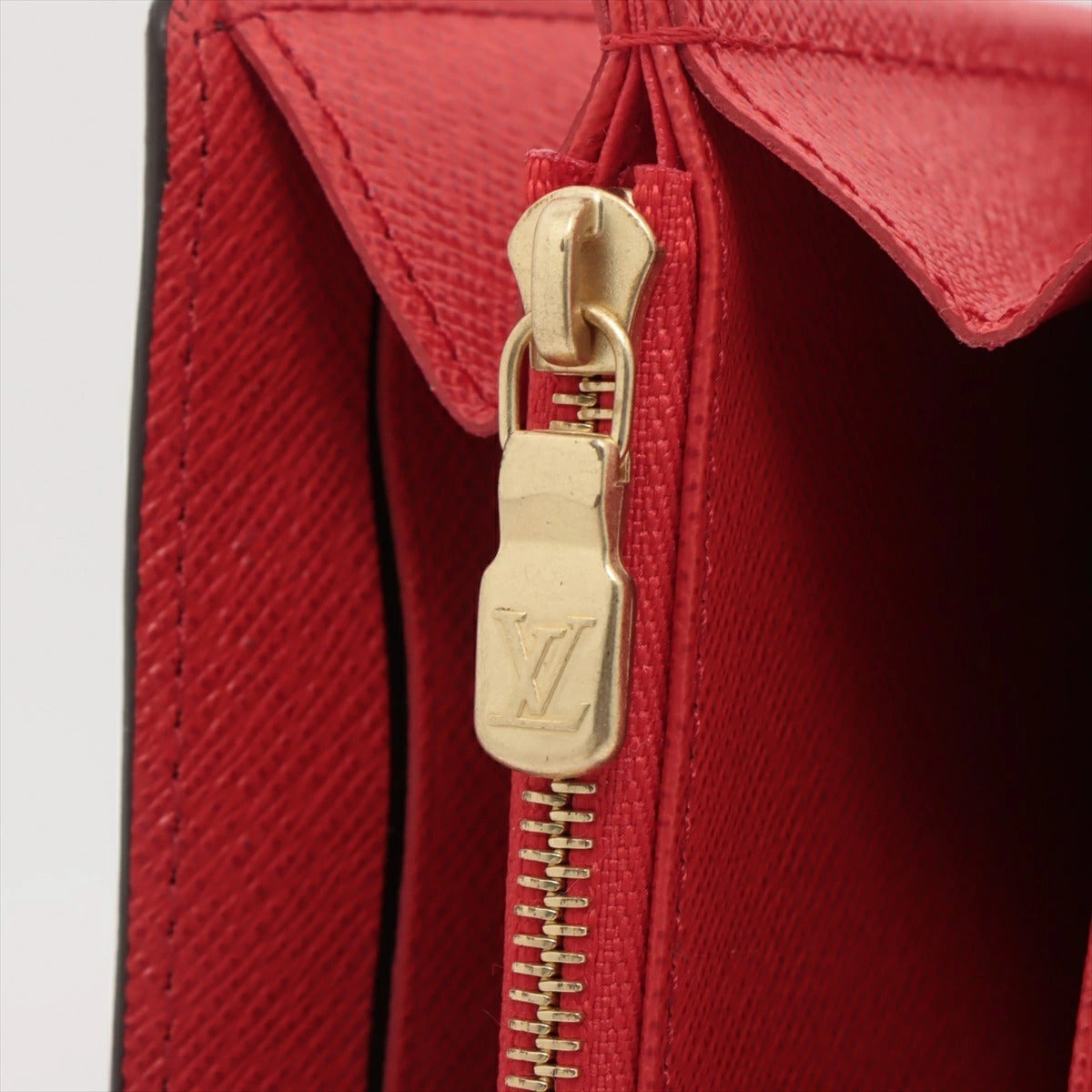LOUIS VUITTON Monogram Portefeuille Sarah M62236 Coquelicot Long Wallet