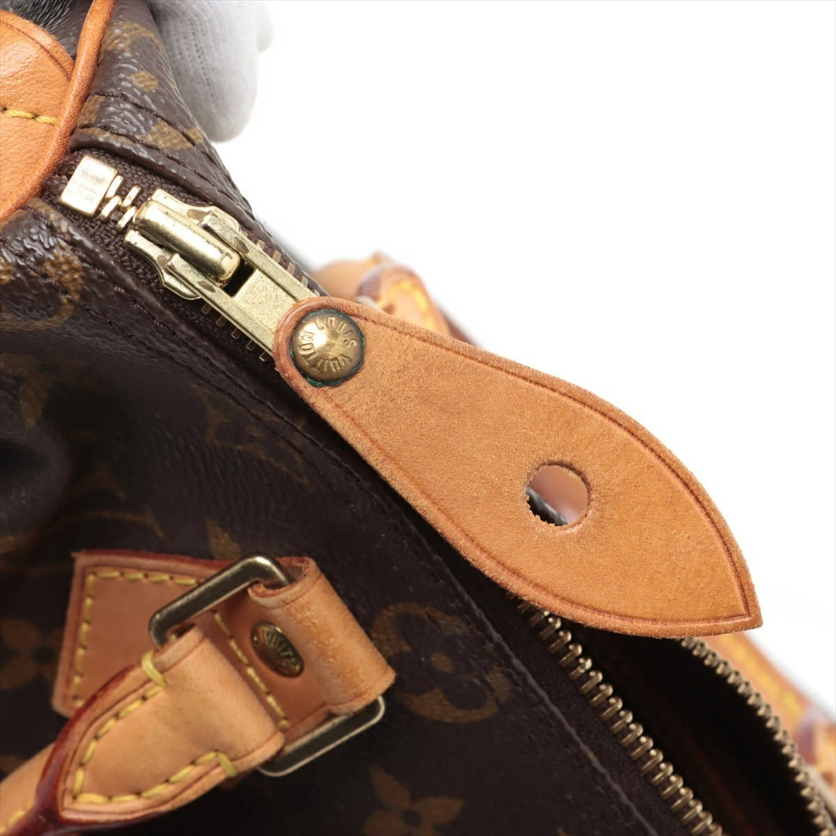 Louis Vuitton Monogram Speedy 25 M41528 Top Handle Bag