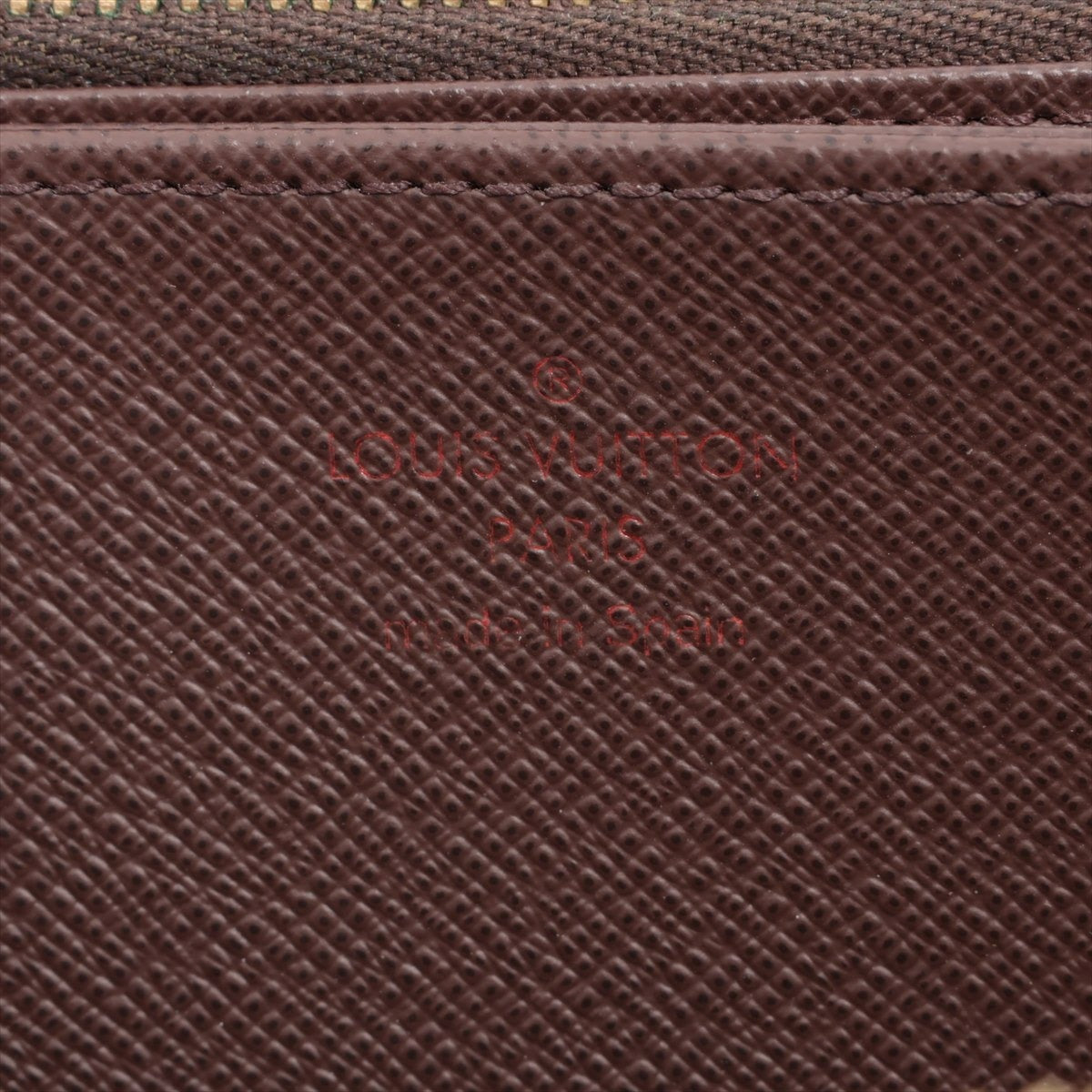 LOUIS VUITTON Damier Zippy Wallet N41661 Round Zip Long Wallet