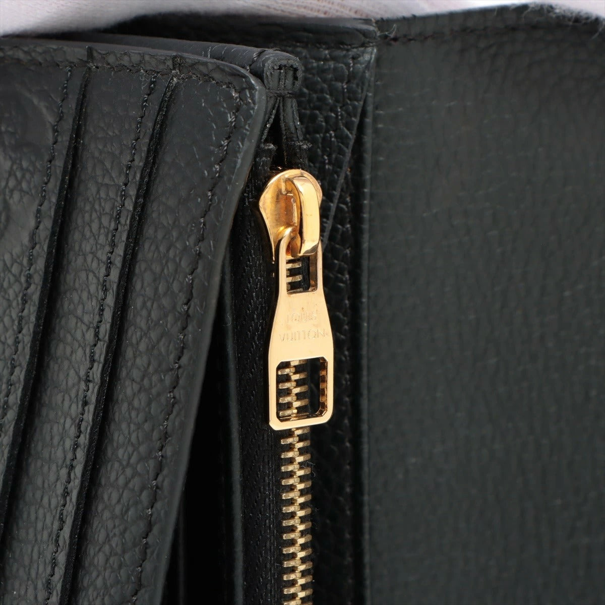 Louis Vuitton Empreinte Portefeuille Sarah M61182 Black Long Wallet