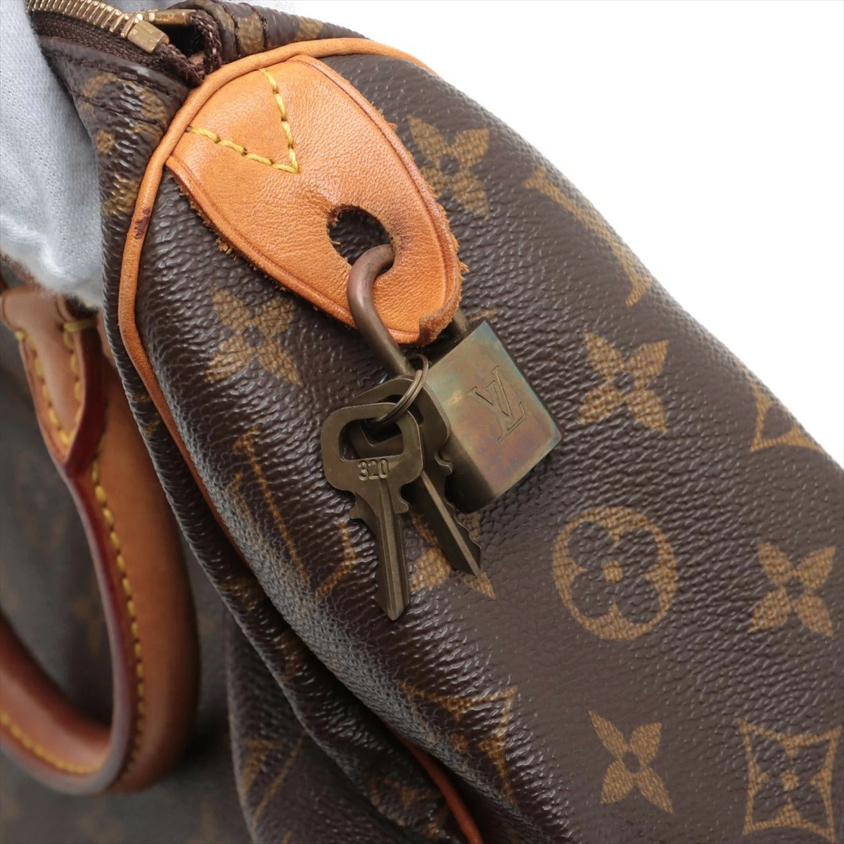 Louis Vuitton Monogram Speedy 25 M41528 Top Handle Bag