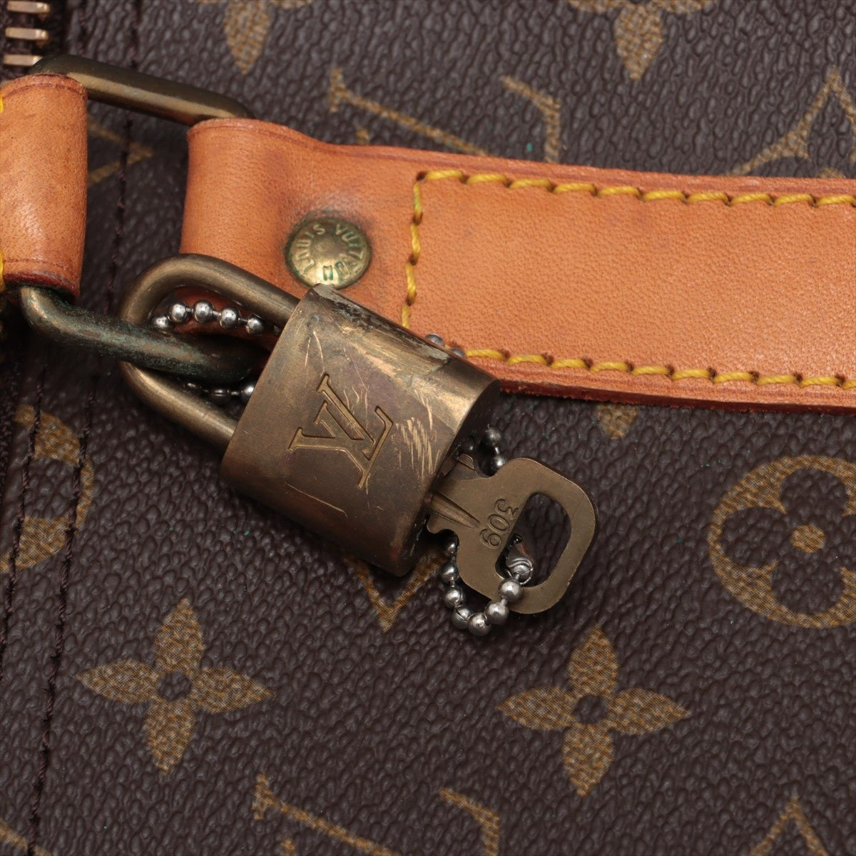 Louis Vuitton Monogram Keepall 55 M41424 Travel Boston Bag