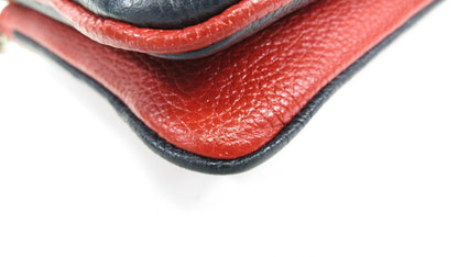 Louis Vuitton Empreinte Bicolor Double Zip Pochette M63916 Shoulder Bag Crossbody Bag