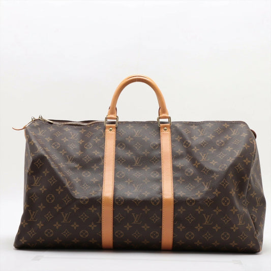 Louis Vuitton Monogram Keepall 55 M41424 Boston Bag