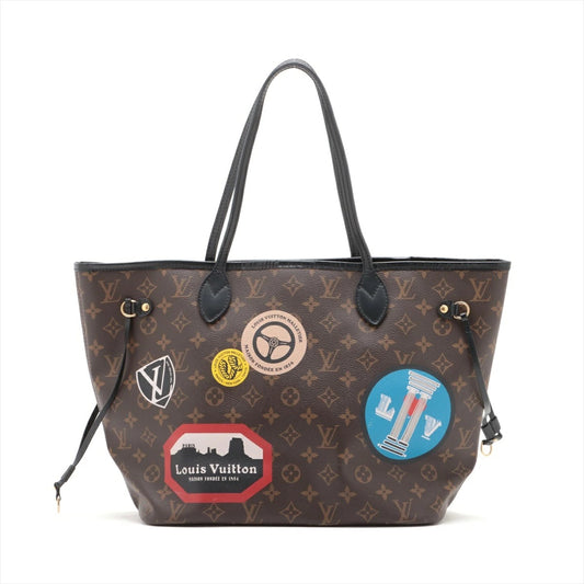 Louis Vuitton Monogram Neverfull MM My LV World Tour M42844 Tote Bag
