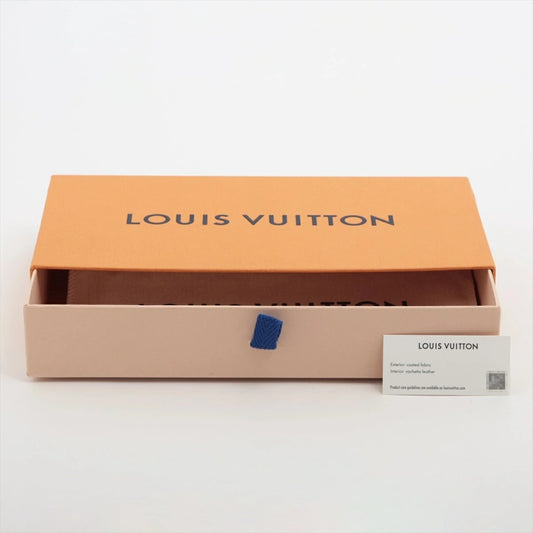 Louis Vuitton Damier Azur Zippy Wallet N41660 Round Zip