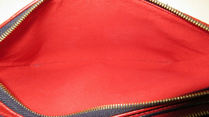 Louis Vuitton Empreinte Bicolor Double Zip Pochette M63916 Shoulder Bag Crossbody Bag