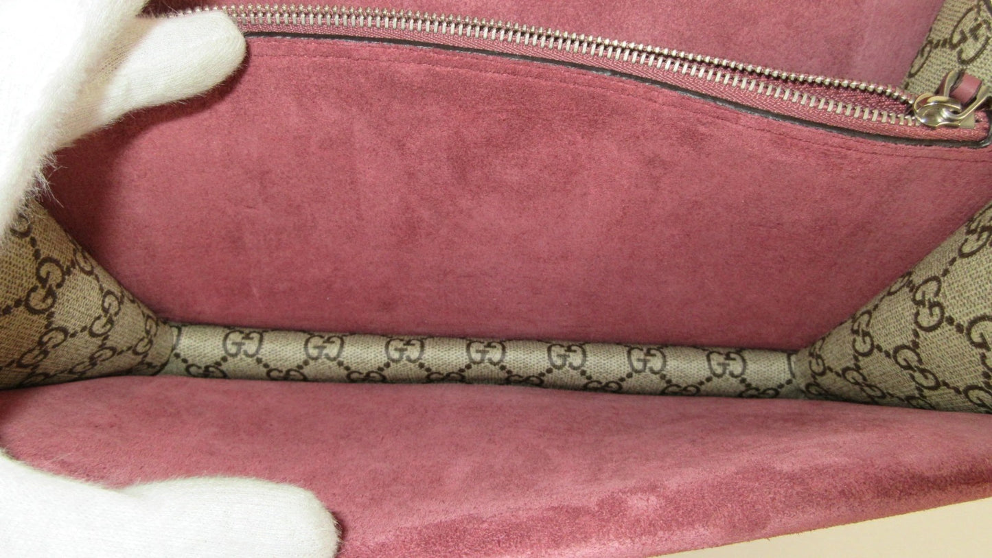 GUCCI GG Supreme Blooms chain shoulder bag 400249