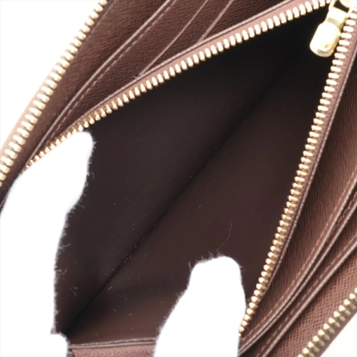 Louis Vuitton Damier Zippy Wallet N60015 Round Zip